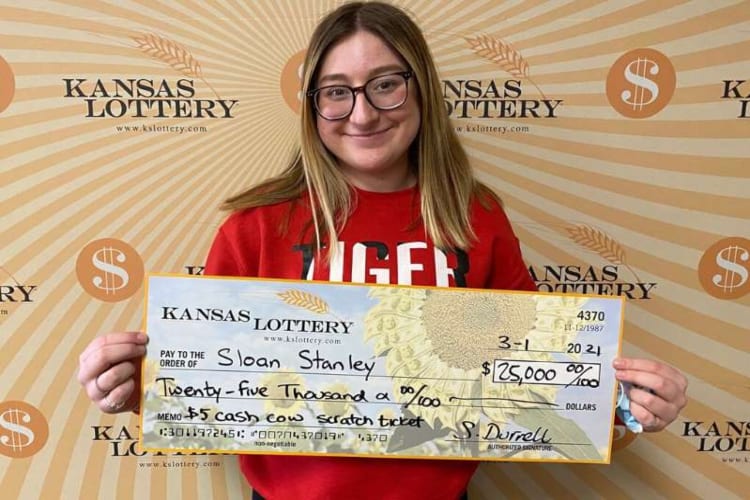 18-Year-Olf Kansas Wins Lottery