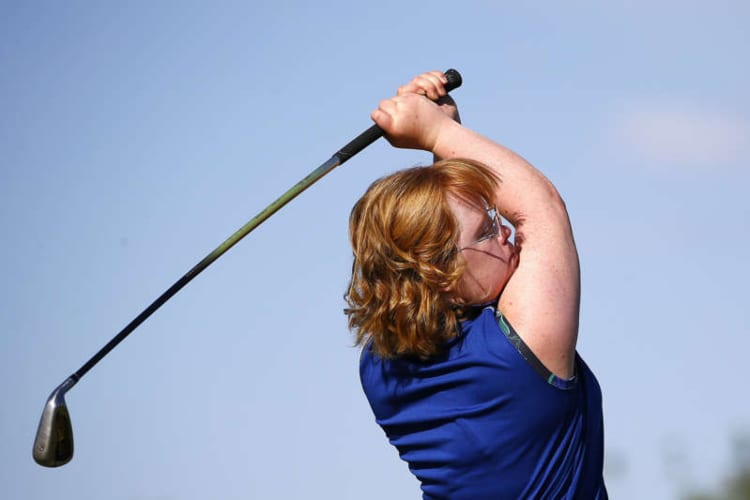 Golfer Amy Bockerstette