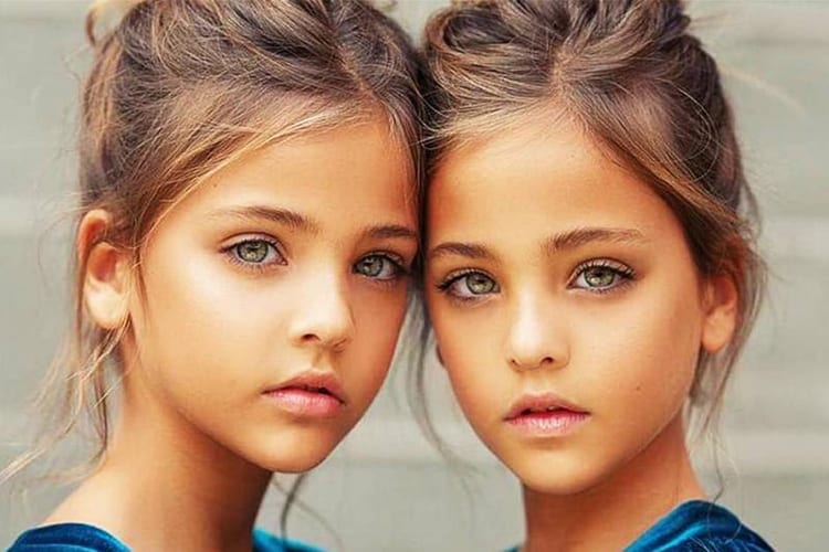 Beautiful Twins Instagram Models Children