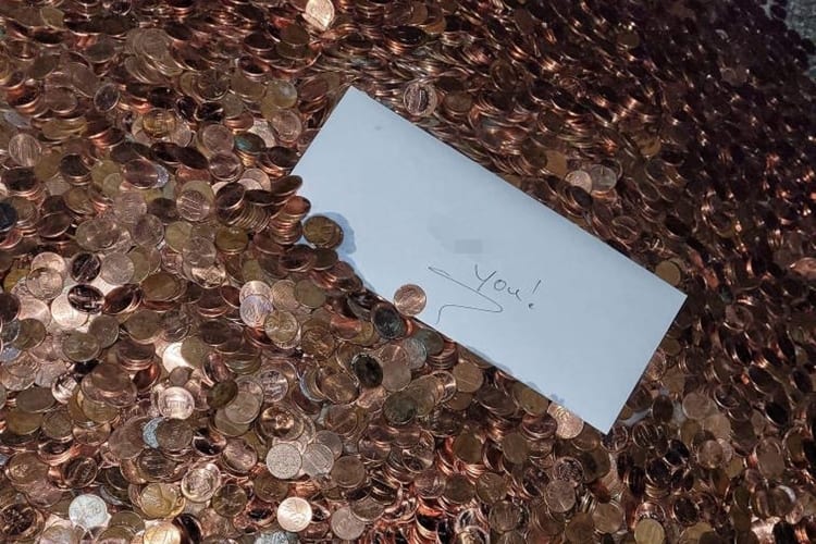 A OK Walker Autoworks Employee Paid In Oiled Pennies