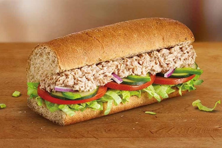 Subway Sandwiches No Tuna