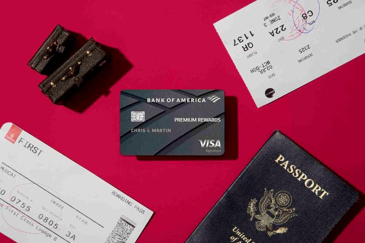 Bank of America Travel Reward Credit Card