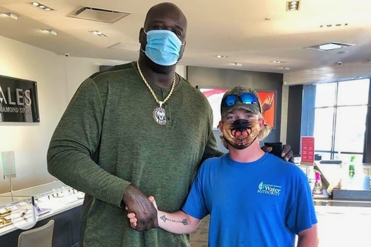Shaq Pays Off Man's Engagement Ring