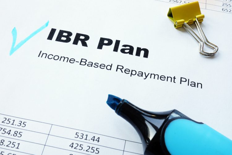 Income-based repayment plan for student loans