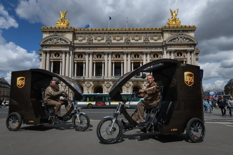 UPS Delivery Bikes